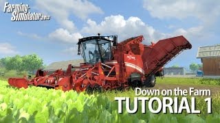 Farming Simulator 2013 - TUTORIAL 01 : Ploughing
