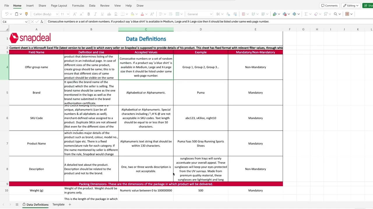 How to do Bulk Listing On Snapdeal Panel in English