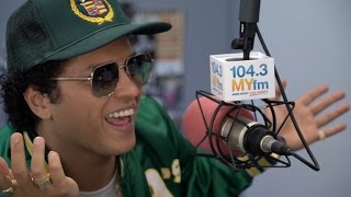 Bruno Mars Talks \\