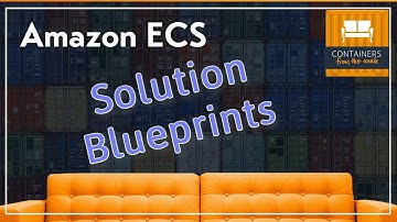 Amazon ECS Solution Blueprints with Terraform