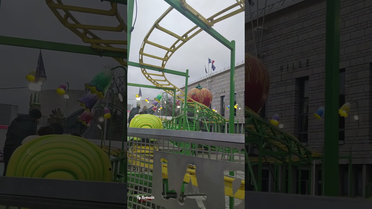 À la fête foraine de Lorient 