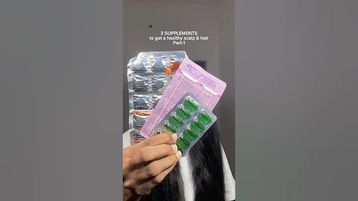 💊 3 supplements to get a healthy scalp & hair #haircare #haircaretips #haircareroutine #healthyhair thumbnail