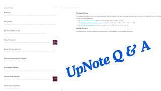 UpNote Questions Answered #upnote#notetaking