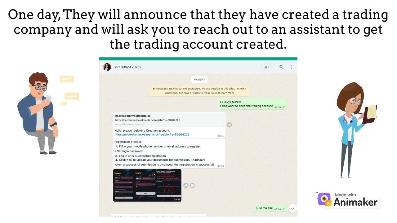Exposing Online Scams of fake trading websites!