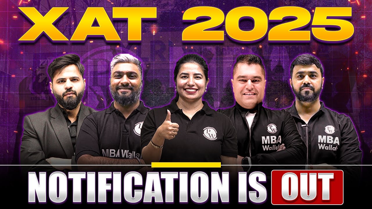 XAT 2025 Notifications is Out Complete Details | CAT and OMETs EXAMs ...