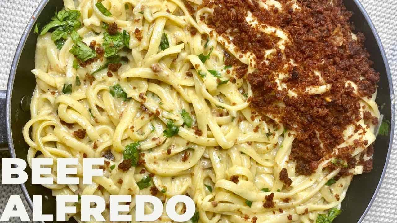 BEEF ALFREDO RECIPE YouTube