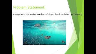 Portable Microplastic Detection in Water-Project Idea Presentation