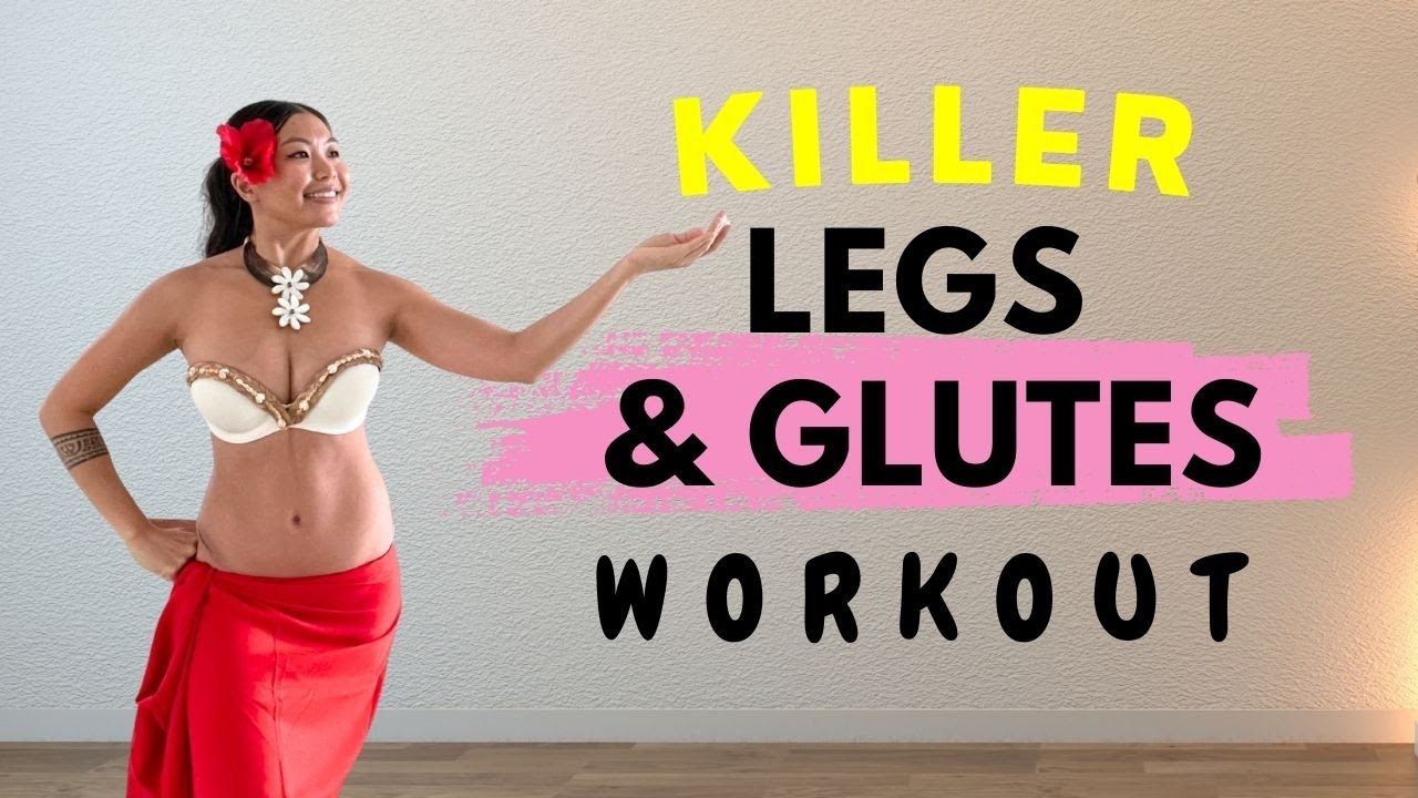 🔥 Killer Legs & Glutes Cardio Workout - Easy to Follow - Low Impact
