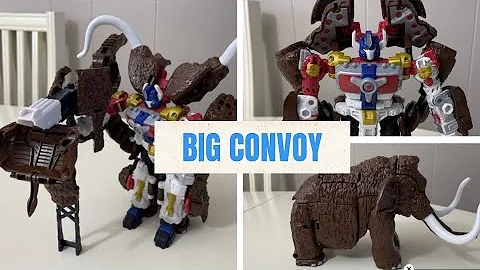 AGE OF THE PRIMES BIG CONVOY IN HAND IMAGES !