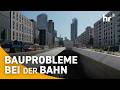 Problem des Baubooms – warum es besonders bei der Bahn nicht vorangeht