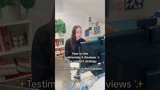 Using Testimonials & Reviews