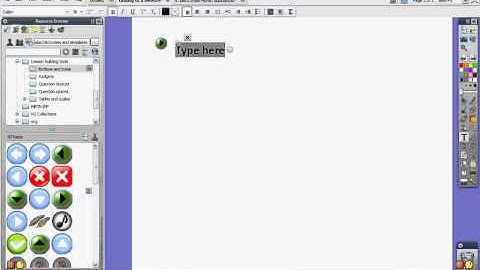 Linking to a Website in ActivInspire