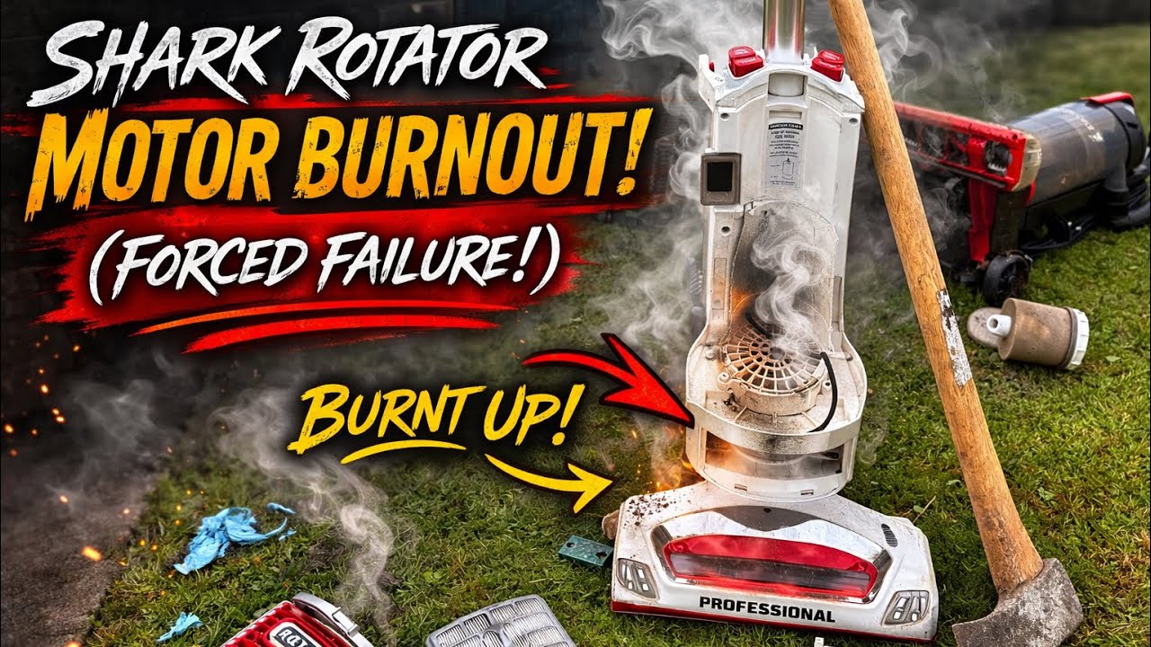 Shark Rotator Destruction - Epic Motor Burnout