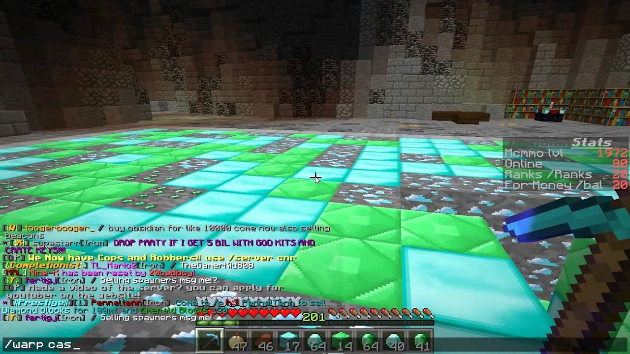 Minecraft Let's play on Mc.ObsidianPrison.com! Ft. TheBeastCactus!