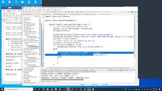 Check Phone Number format using Java - Check String content