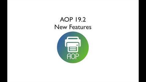 APEX Office Print (AOP) 19.2 - New Features