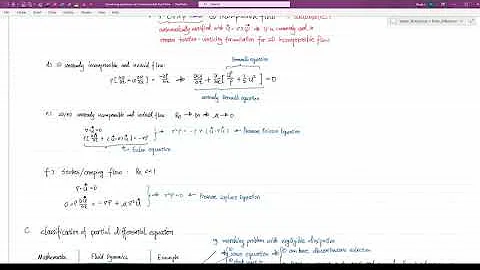 Lecture 1: Governing equations for incompressible flow