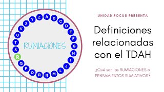 ¿Qué son las RUMIACIONES?, ¿Cómo nos afectan? by Unidad Focus 244 views 5 months ago 2 minutes, 14 seconds