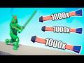 ZOMBIE SAMURAI GIANT vs 1000x OVERPOWERED UNITS - TABS | Totally Accurate Battle Simulator 2026