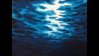 wet watercolor dry painting underwater paint