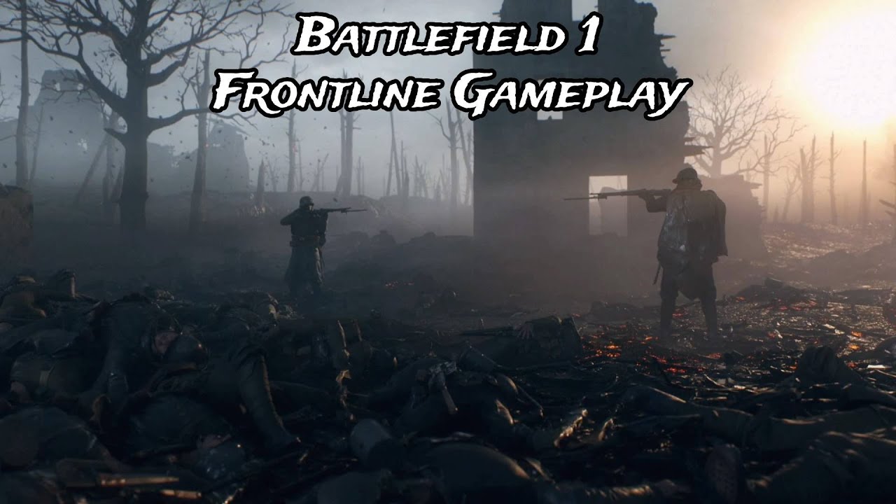 Battlefield 1 Frontline Gameplay - Campaign Opening (PS4 Pro)