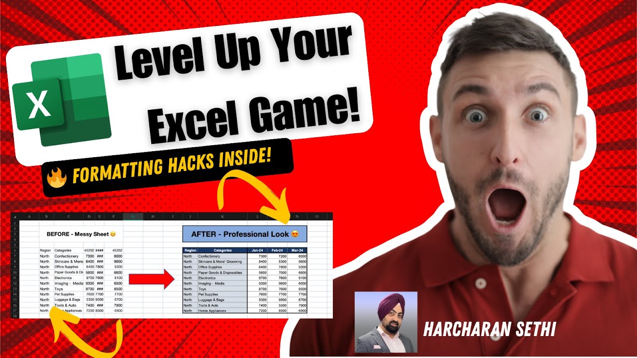 PART 5 - Formatting Tricks That Instantly Level Up Your Excel Skills 🔥📊 ...
