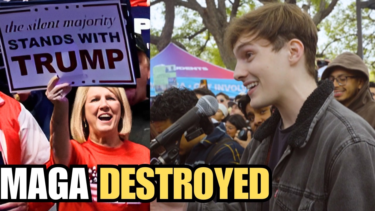 3 Trump fans HUMILIATED by ONE Liberal with FACTS