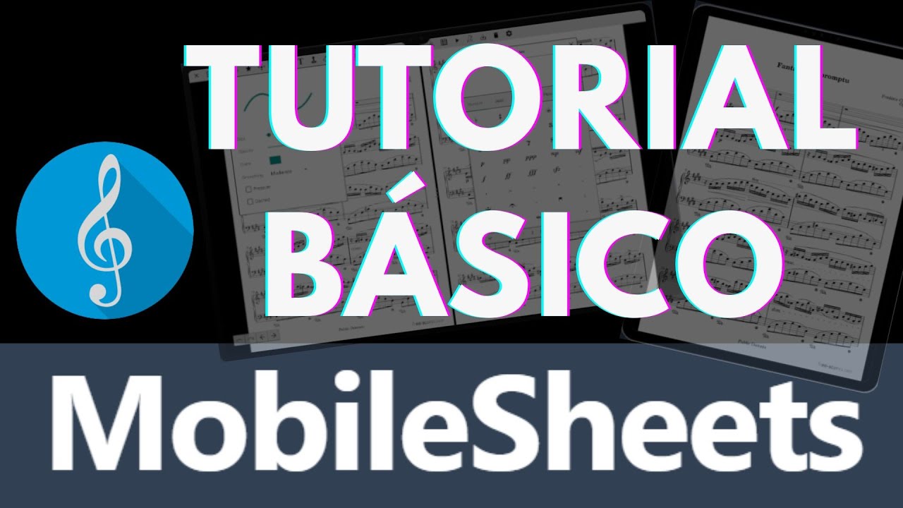 MobileSheets  - Tutorial Básico