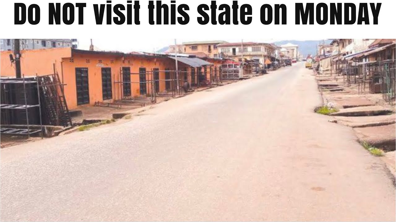 MONDAYS IN EASTERN NIGERIA + THE EFFECT OF THE SIT-AT -HOME ORDER-THE REAL TRUTH-