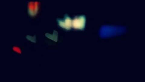 First time heart bokeh video