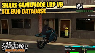 SHARE GAMEMODE LRP V9 FIX DATABASE & BUG