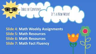 Week 4 Math Assignment Tutorial