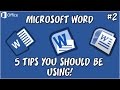5 Microsoft Word Tips You're Not Using! #2