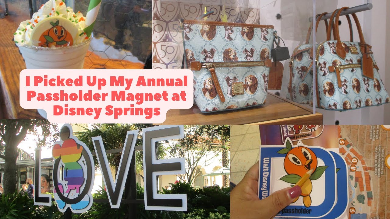 I Picked Up My Annual Passholder Magnet at Disney Springs! - Creating My Forever Home - 7.14.22
