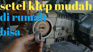 cara setel klep Honda Supra fit new