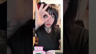 🔥GOTH GIRL XXXCELESTE 🖤 #cosplay #anime #games #tattoo #fyp #shorts #viral #foryou #YouTubeShorts