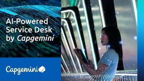 AI-Powered Service Desk by Capgemini