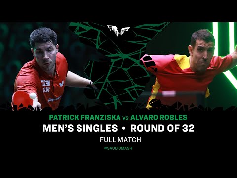 FULL MATCH | Patrick FRANZISKA vs Alvaro ROBLES | MS R32 | #SaudiSmash 2024