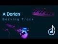 A dorian  smooth guitar backing track