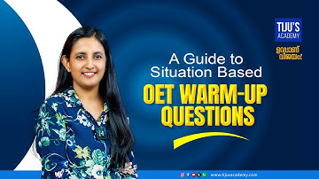 A Guide to Situation based OET Warm Up questions #oetspeaking
