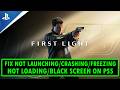 Fix 007 First Light Crashing/Not Launching/Freezing/Not Loading/Black Screen on PS5
