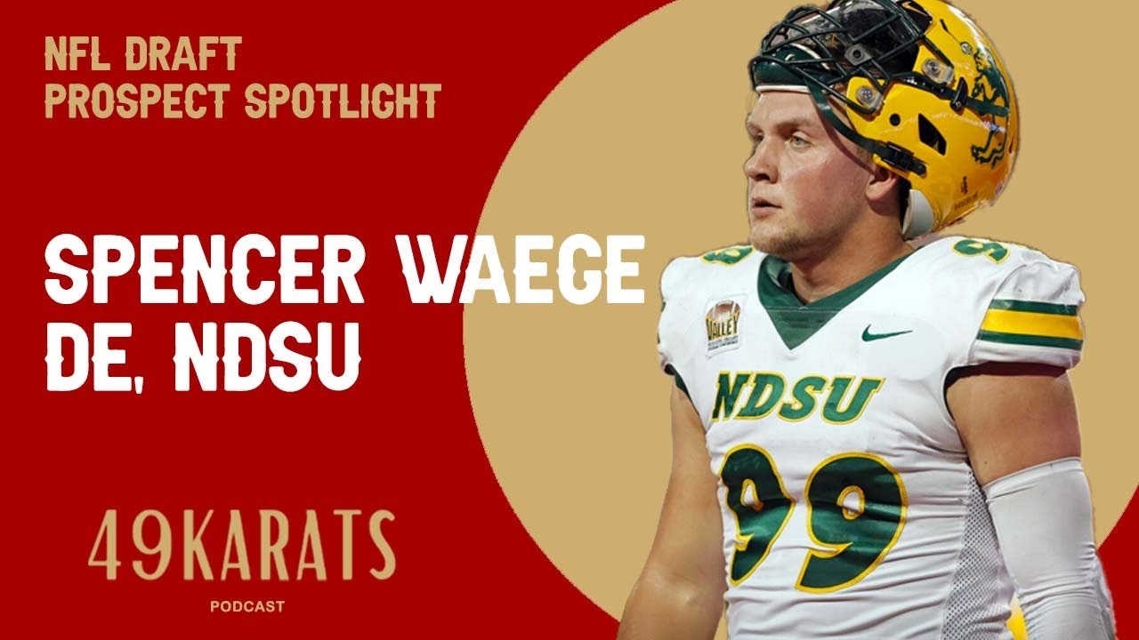 NFL Draft Prospect spotlight NDSU DE Spencer Waege YouTube