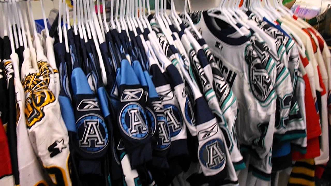 cfl game worn jerseys