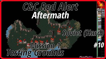 [1920x1080 PC] C&C  Red Alert Aftermath (1996) #10 ✓ Soviet 1 (Hard) ✓ Testing Grounds