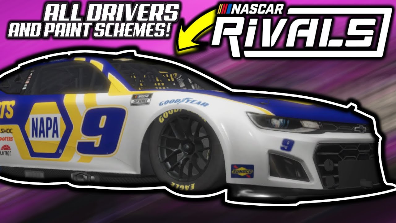 NASCAR RIVALS ALL DRIVERS AND PAINT SCHEMES!!! (*EARLY ACCESS*) YouTube