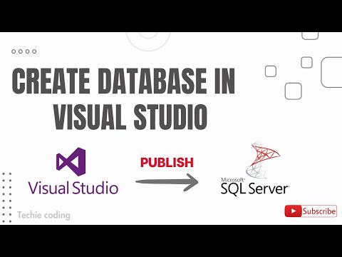 How to Create Table in Visual Studio & Publish into SQL Server | SSDT | SQL Project #sqltutorial