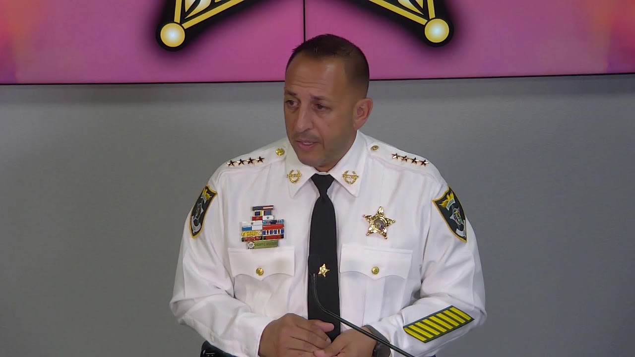 Join Sheriff Carmine Marceno as he announces a recent Major Crimes Unit Investigation.