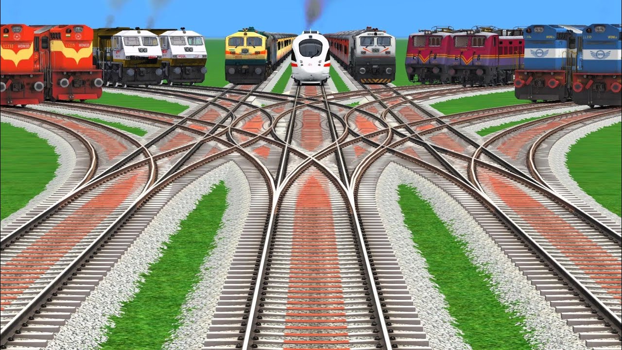 💥 एक गलत मूव और ट्रेन पलट सकती है | खतरनाक रेलवे टेस्ट😨 इतना खतरनाक ट्रैक पहले कभी नहीं देखा होगा