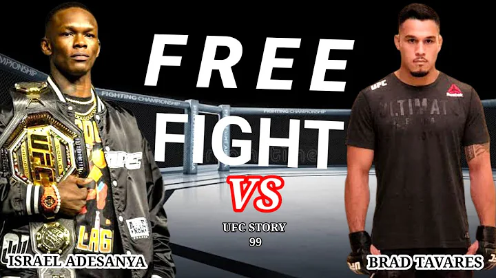 SPEKTAKULER MOMENT ISRAEL ADESANYA FREE FIGHT VS PAULO COSTA AND  BRAD TAVARES