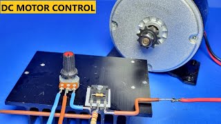 how to make simple dc motor speed control circuit Resimi